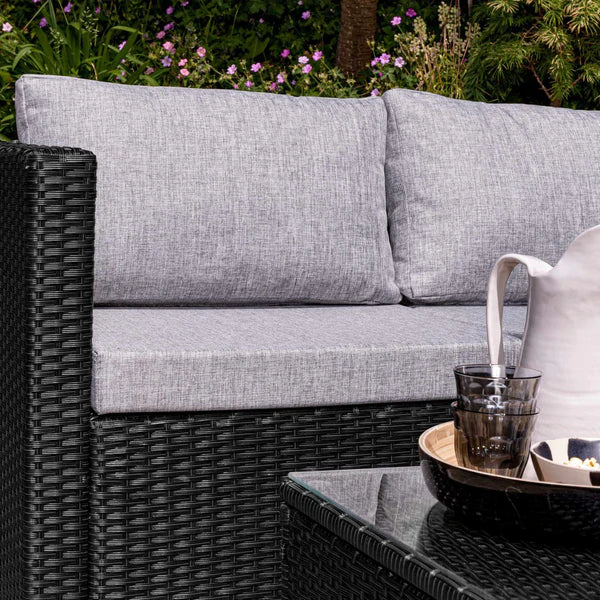 4 Seater Rattan Corner Sofa Set