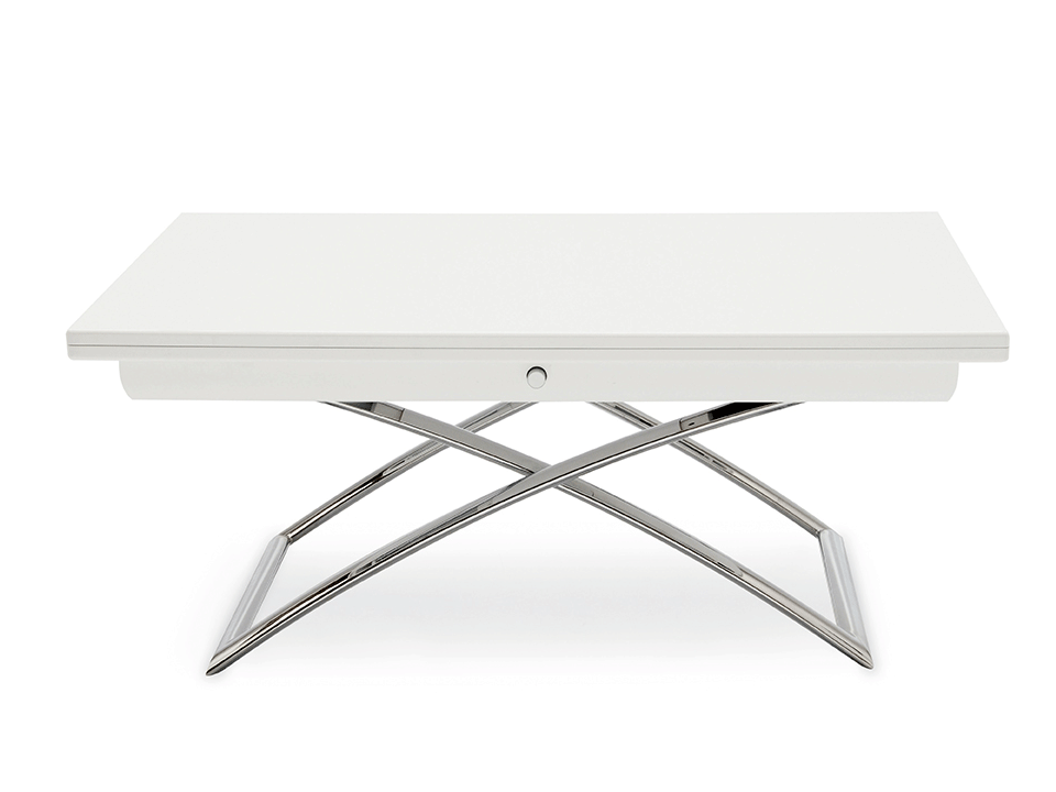 MAGIC-J GLASS EXTENDING TABLE BY CONNUBIA CALLIGARIS