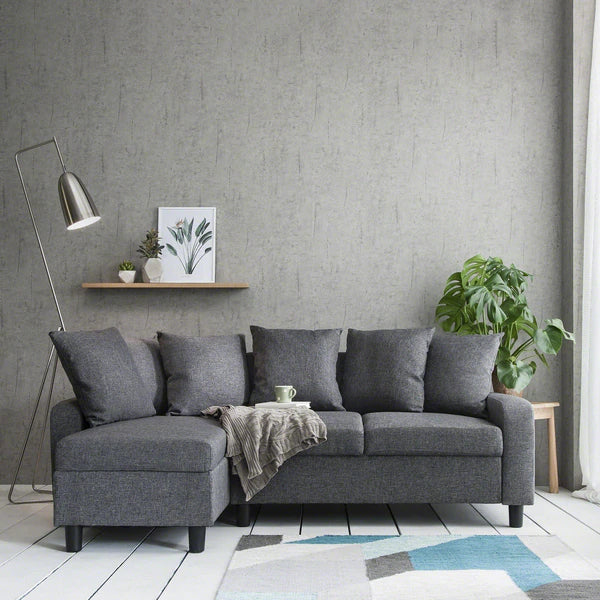 Susan Corner Sofa - Grey