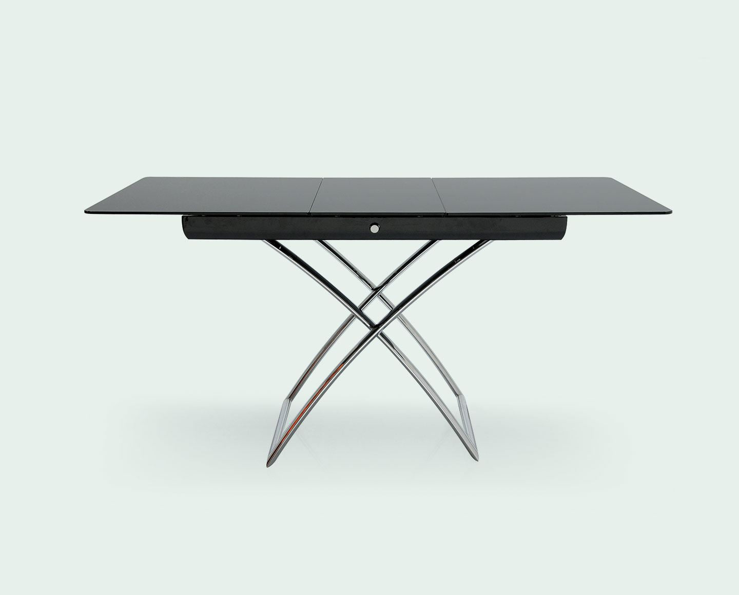 MAGIC-J GLASS EXTENDING TABLE BY CONNUBIA CALLIGARIS
